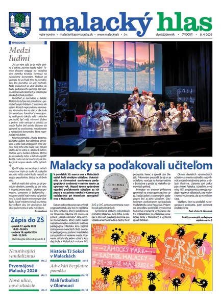 Malacký hlas č. 7/2026