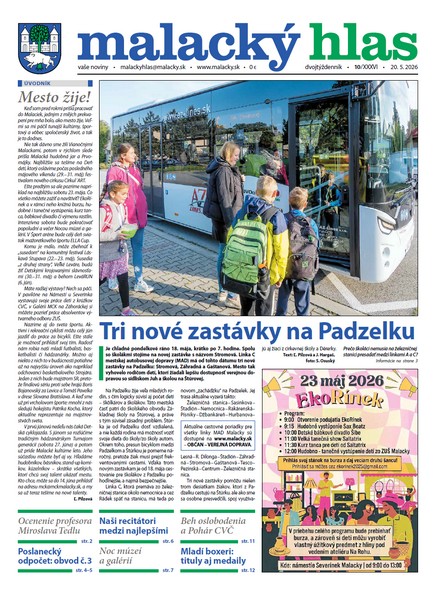 Malacký hlas č. 10/2026